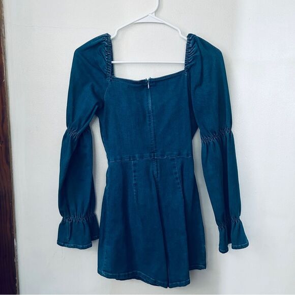 Blue Denim Dress/Skort XS - Picture 3 of 9